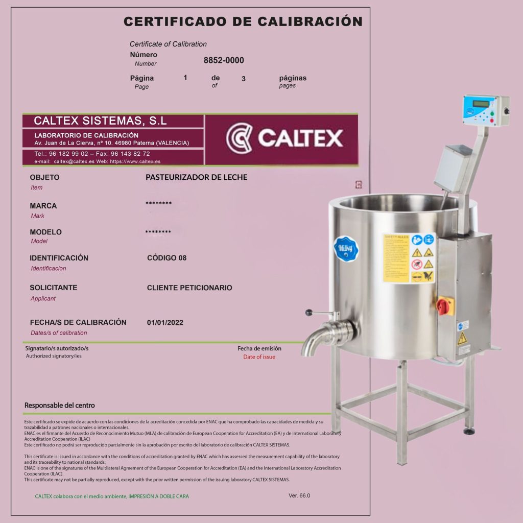Calibración de Pasteurizadores
