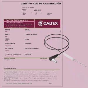 Calibración de Sondas de Cocederos
