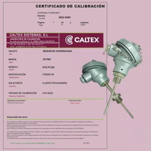 Calibración de Termopar