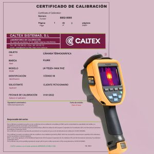 Calibración de cámaras termográficas fluke