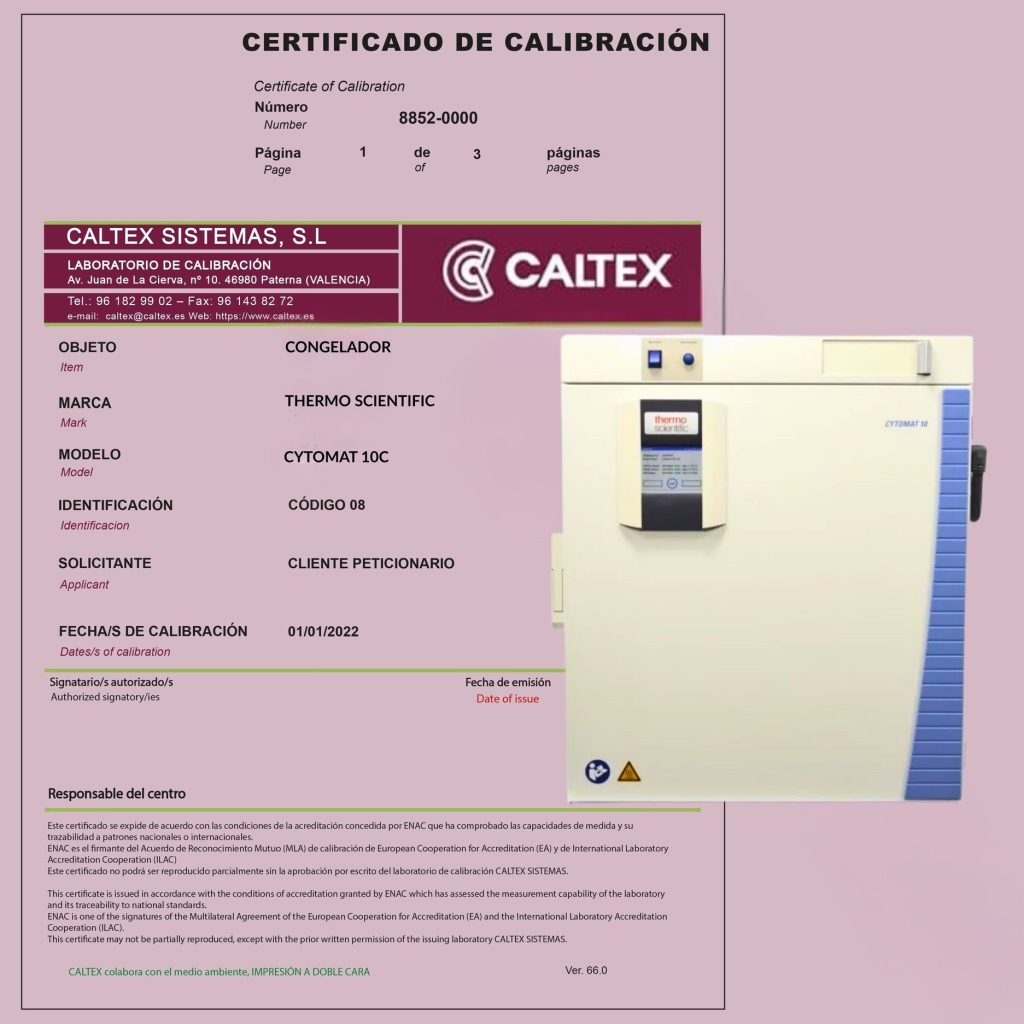 Calibración de la Temperatura del Congelador