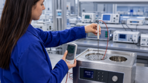 Calibración de termómetros industriales