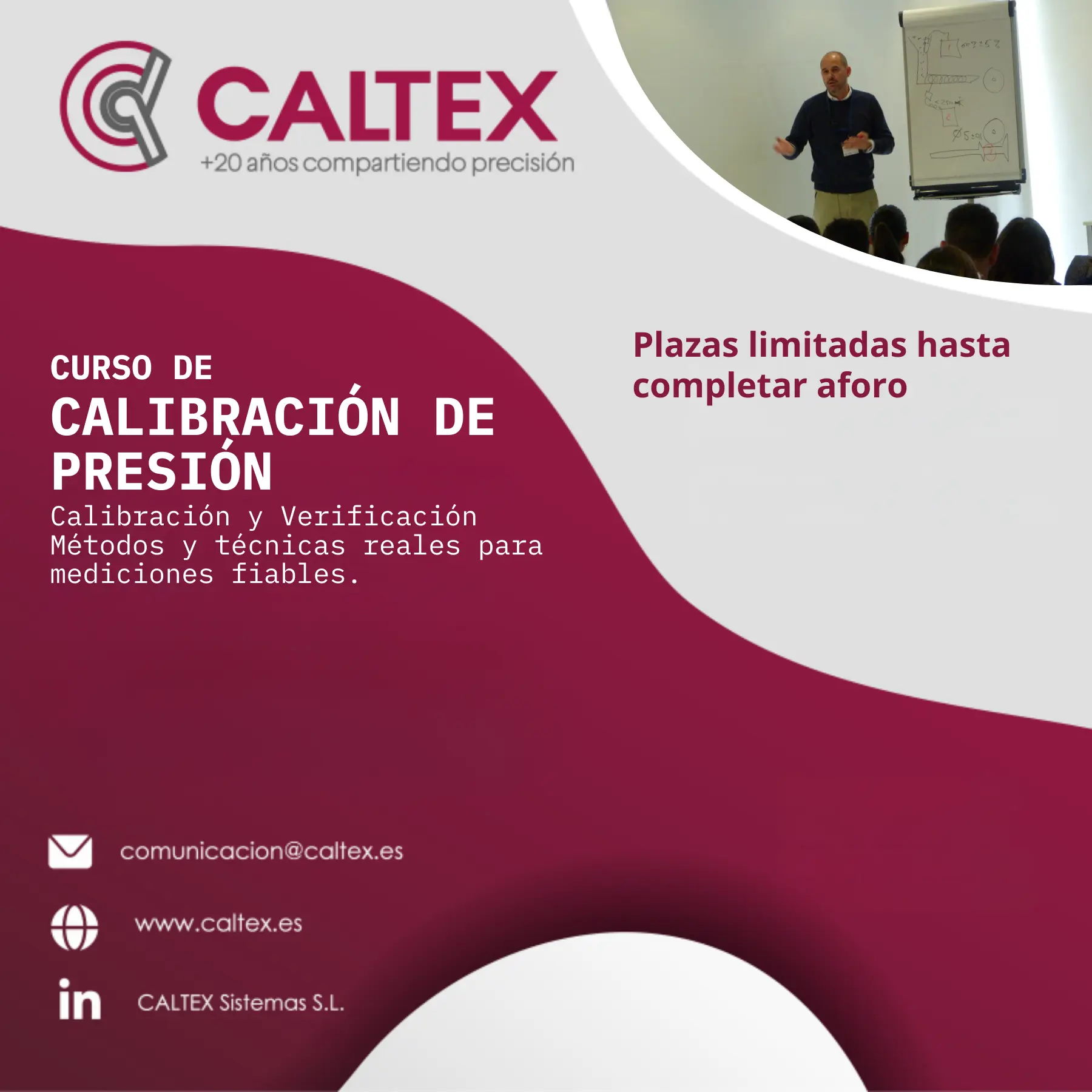 Curso de calibración y verificación de presión