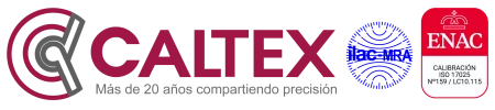 Caltex, laboratorio de calibración acreditado por ENAC (ISO 17025, nº 159/LC10.115)